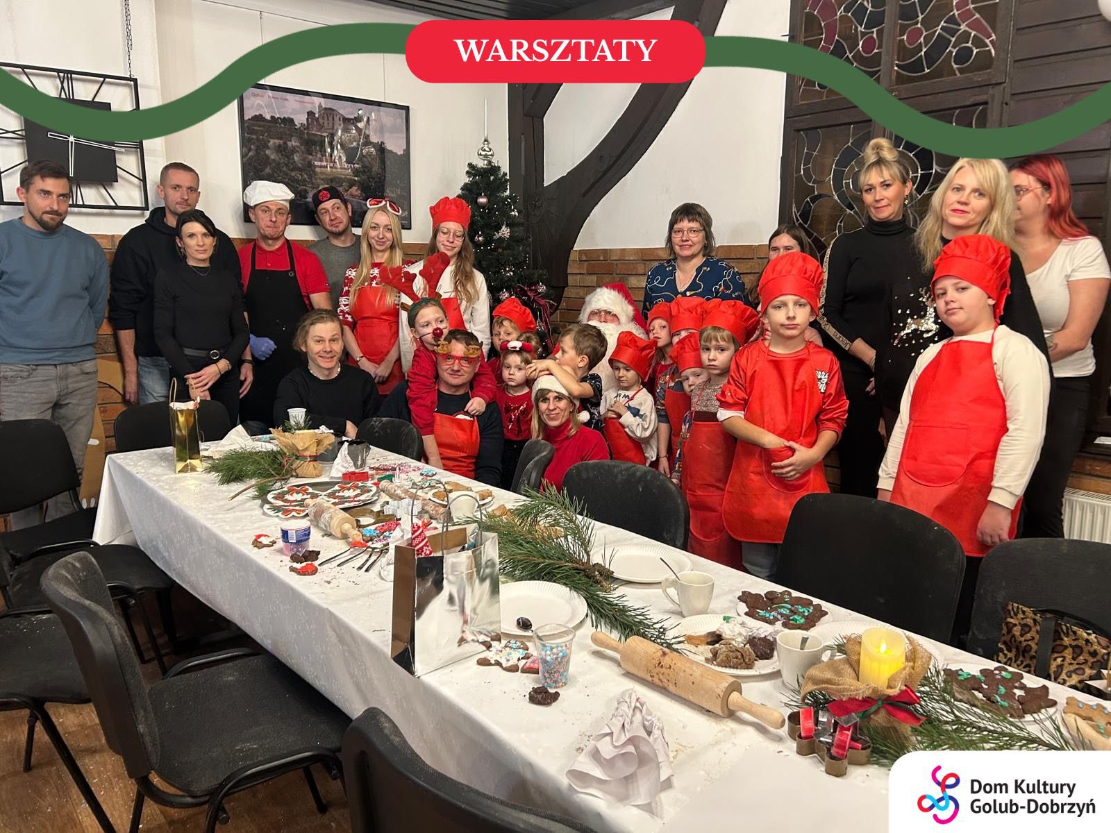 Fotorelacja z Domu Kultury  warsztatów piernikowych