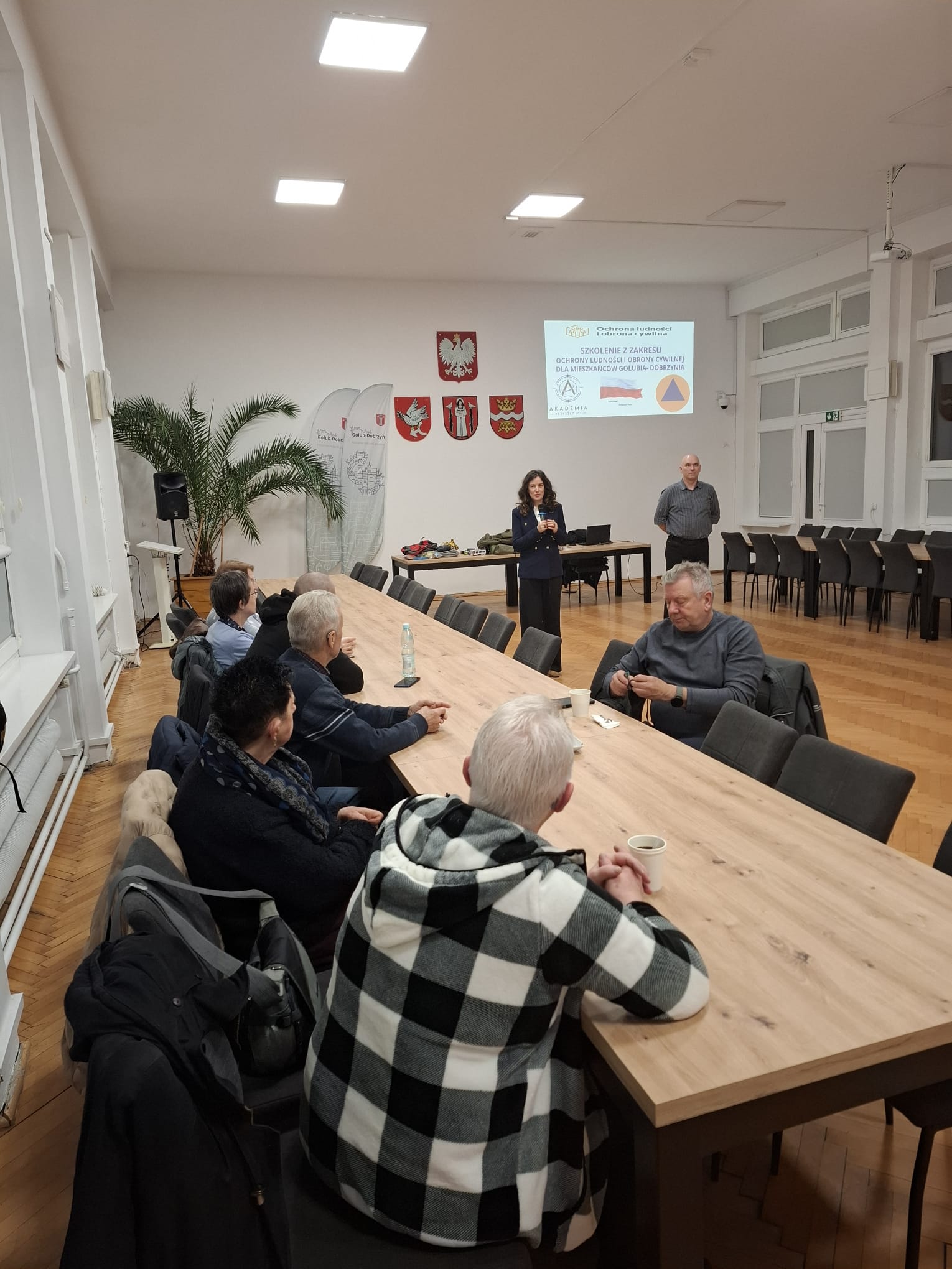 15 grudnia odbyło się Szkolenie z zakresu ochrony ludności i obrony cywilnej dla mieszkańców Golubia-Dobrzynia