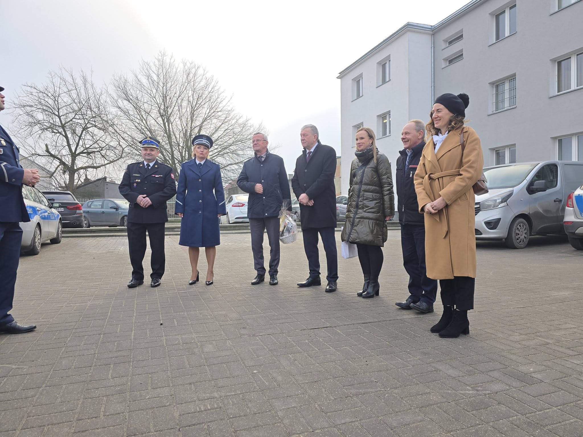 Przedstawiciele Samorządów z przedstawicielami Komendy Powiatowej Policji