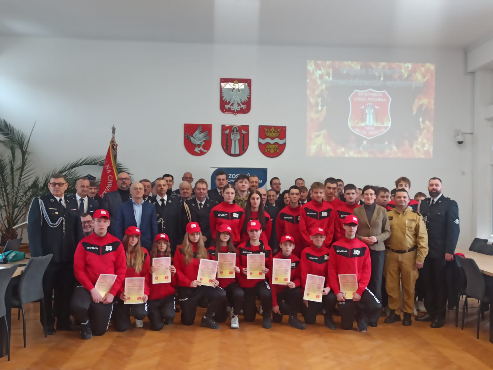 Walne zebranie sprawozdawczo-wyborcze członków OSP w Golubiu-Dobrzyniu"