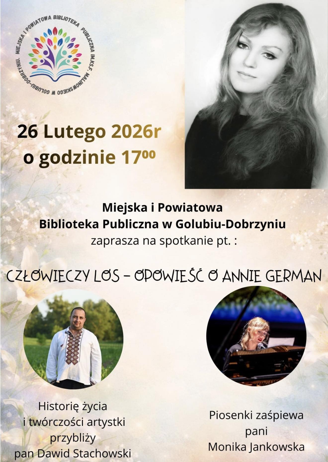 Zapraszamy na spotkanie poświęcone twórczości Anny German