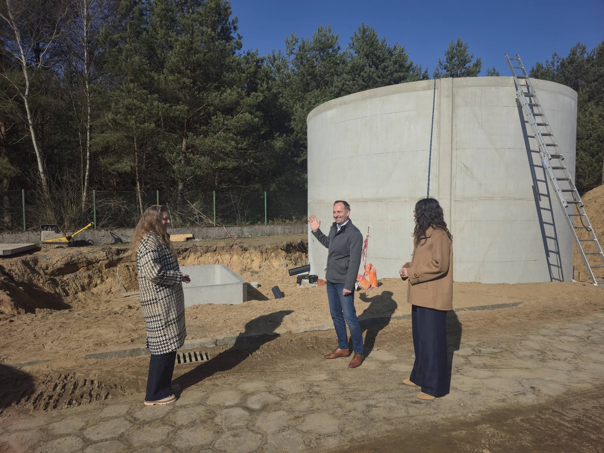 Budujemy drugi i zarazem zapasowy zbiornik na wodę pitną.