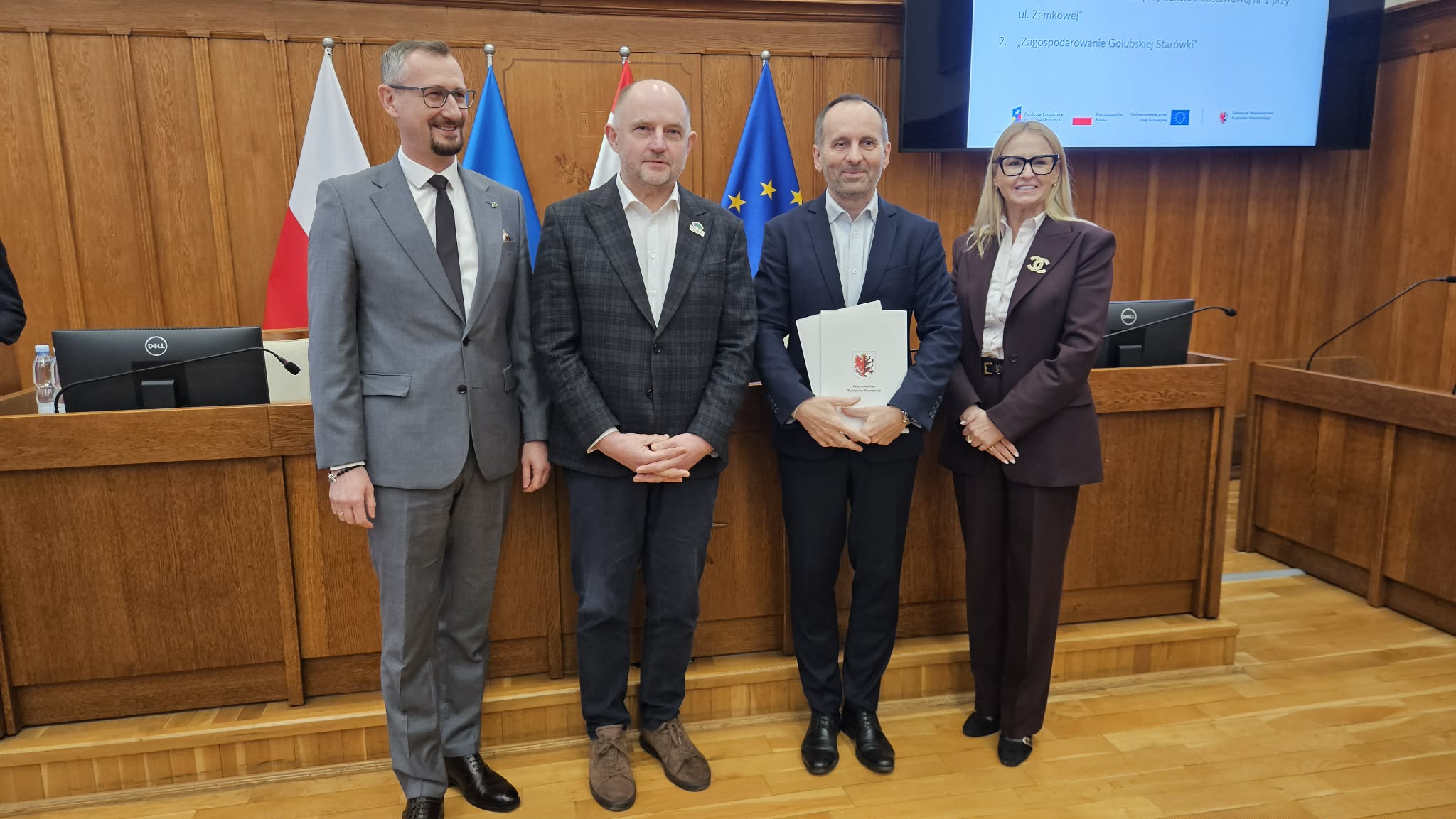 Zastępca Burmistrza Miasta Piotr Kowalczyk w Urzędzie Marszałkowskim Województwa Kujawsko-Pomorskiego