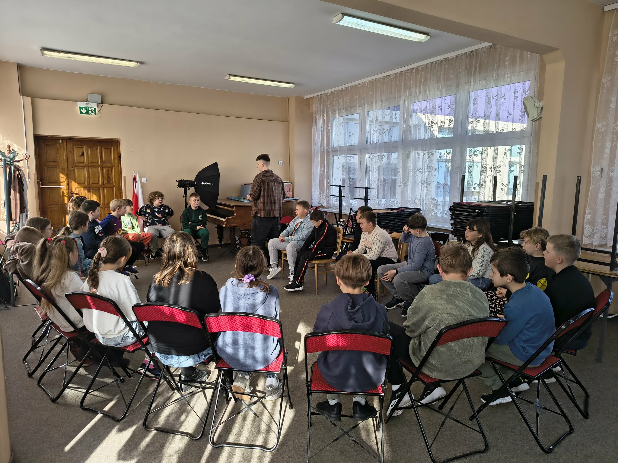 Warsztaty pod nazwą „Wspólne kroki w cyberświecie”.