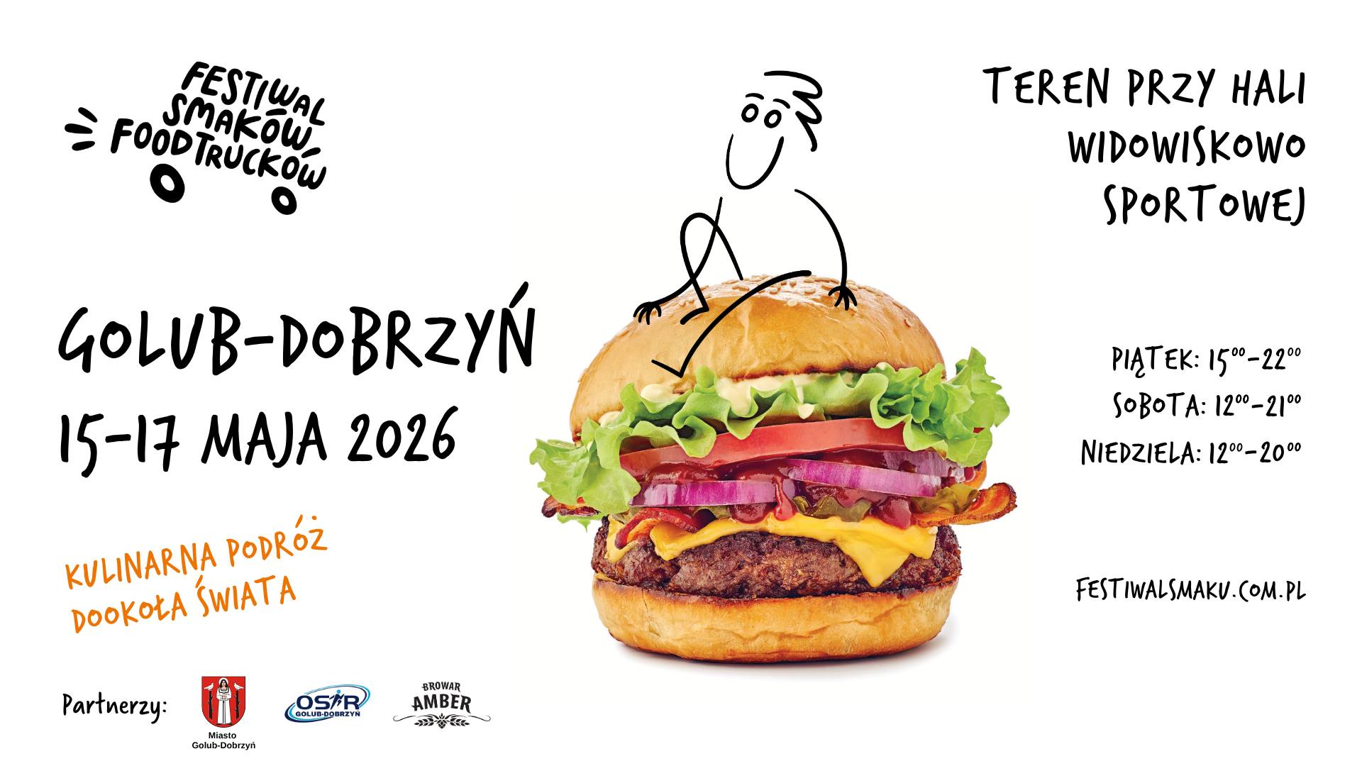 Festiwal Food Trucków w Golubiu-Dobrzyniu