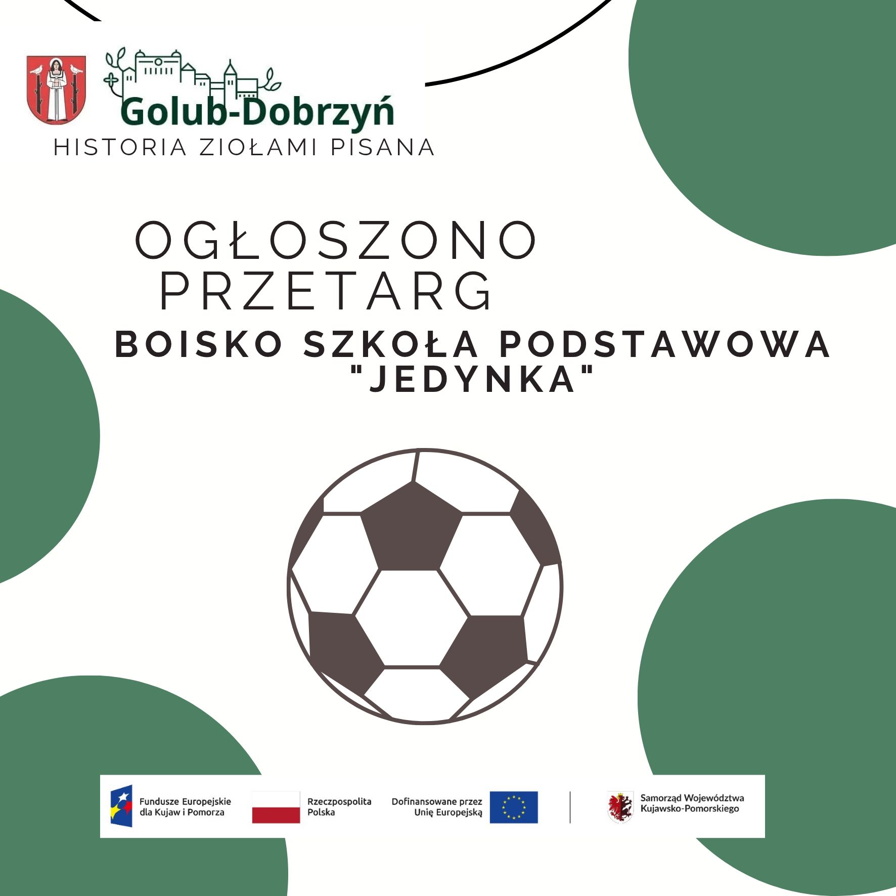 Ogłoszono przetarg BOISKO SZKOŁA PODSTAWOWA "JEDYNKA"