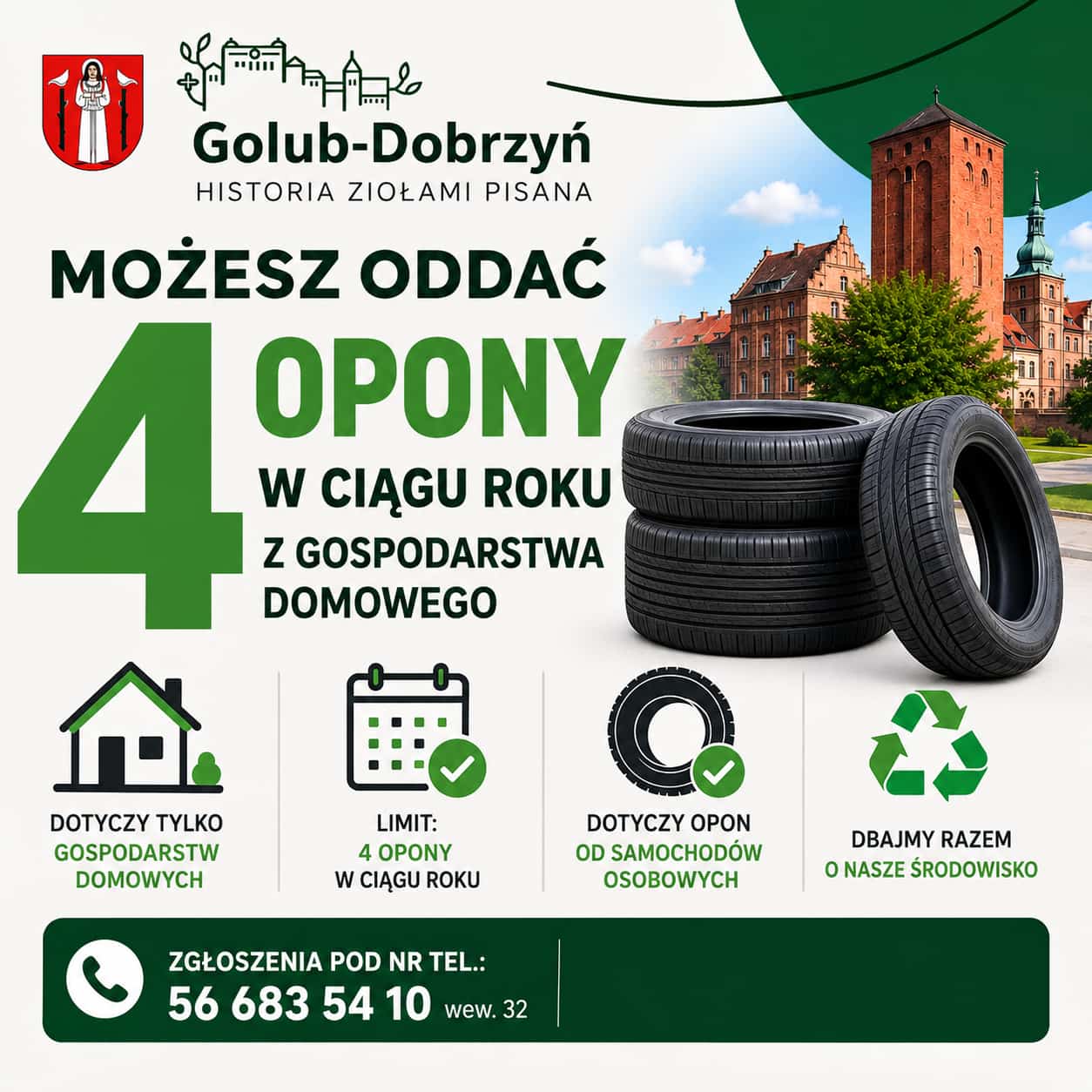 Masz zużyte opony? Oddaj je bezpiecznie i zadbaj o środowisko!